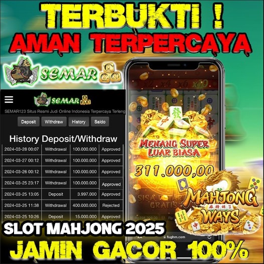 SEMAR123 > Daftar Link Situs Slot Gacor Mudah Menang Maxwin Winrate Tertinggi 2025